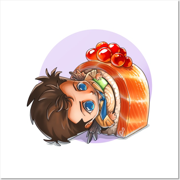 Castiel Sushi 2 Wall Art by GioGui